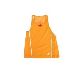 NEW Women's Size Small NIKE Bonded Athletic Tank Top Orange 726023-868